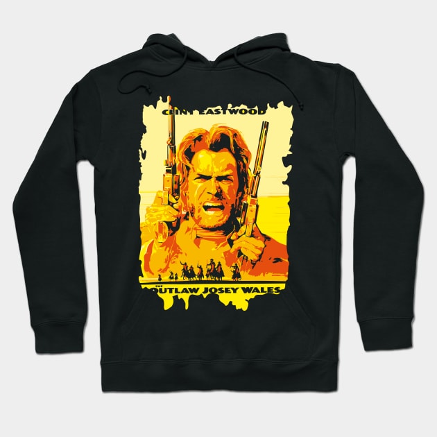 Outlaw Josey Wales Hoodie by ArtMofid